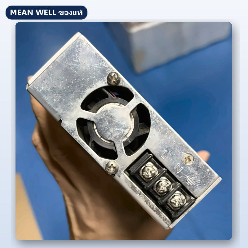 Mean Well HRP-450 / HRPG-450 / MSP-450 มือสอง พาวเวอร์ซัพพลาย มี PFC 450W 12V 24V 48V ชาร์จแบตได้ ใช้กับแอมป์ได้ ของแท้ เทสก่อนส่ง