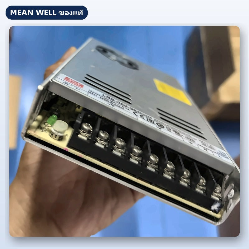 Mean Well LRS-350 มือสอง สวิตชิ่ง พาวเวอร์ซัพพลาย 350W 5V 12V 24V 36V 48V ใช้กับแอมป์ได้ ของแท้ เทสก่อนส่ง