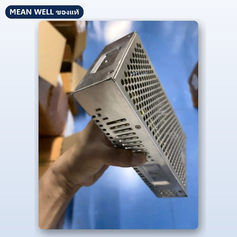 Mean Well NES-200 มือสอง สวิตชิ่ง พาวเวอร์ซัพพลาย 200W 12V 24V 48V ชาร์จแบตได้ ใช้กับแอมป์ได้ ของแท้ เทสก่อนส่ง