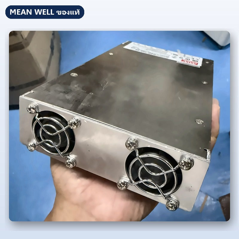 Mean Well RSP-750 มือสอง สวิตชิ่ง พาวเวอร์ซัพพลาย มี PFC 750W 12V 15V 24V 48V ชาร์จแบตได้ ใช้กับแอมป์ได้ ของแท้ เทสก่อนส่ง