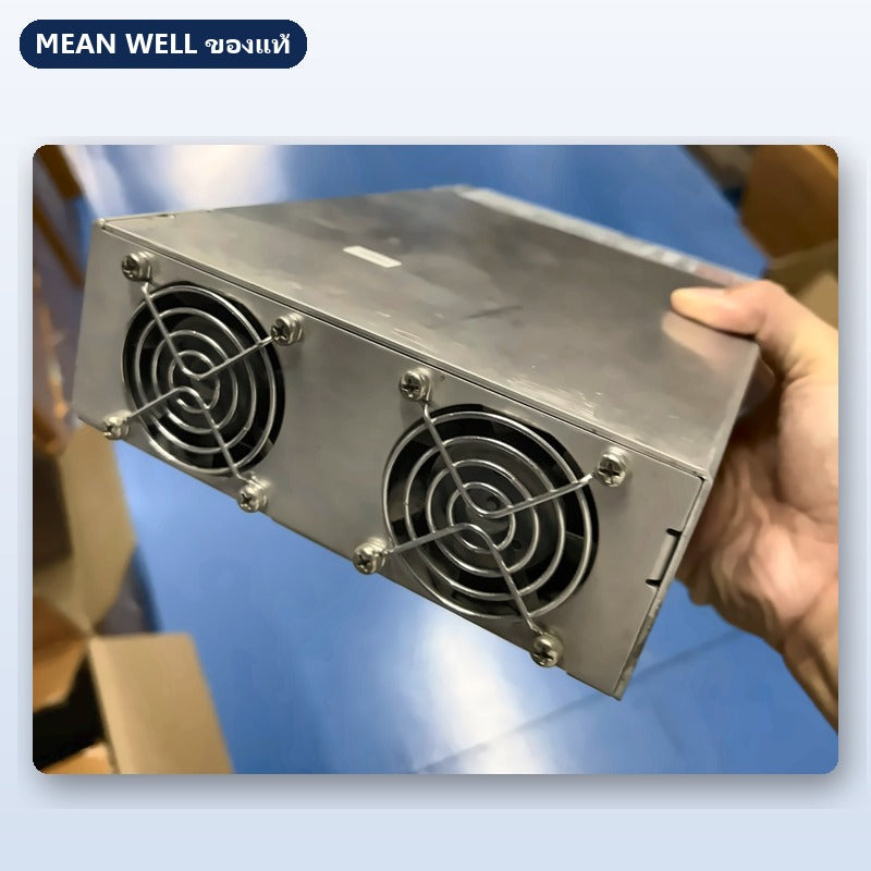 Mean Well SE-1500 มือสอง สวิตชิ่ง พาวเวอร์ซัพพลาย 1500W 12V 24V 48V ใช้กับแอมป์ได้ ของแท้ เทสก่อนส่ง