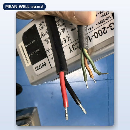 Mean Well ELG-200-12A / ELG-200-12-3Y มือสอง หม้อแปลงไฟ LED กันน้ำ IP65/IP67 200W 12V ของแท้ เทสก่อนส่ง