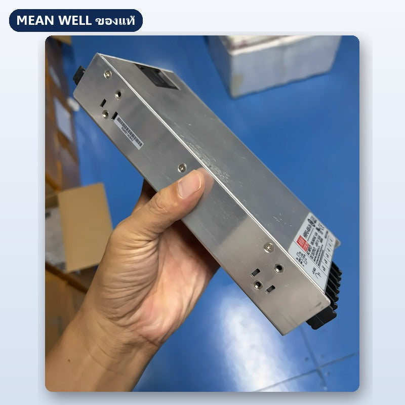 Mean Well HRP-450 / HRPG-450 / MSP-450 มือสอง พาวเวอร์ซัพพลาย มี PFC 450W 12V 24V 48V ชาร์จแบตได้ ใช้กับแอมป์ได้ ของแท้ เทสก่อนส่ง