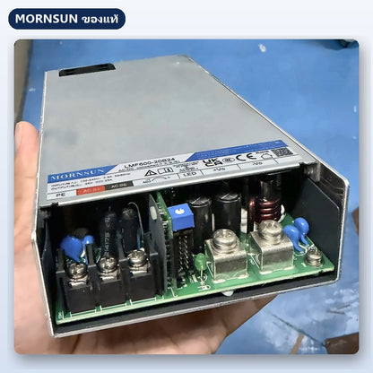 Mornsun LMF600-20B24 มือสอง พาวเวอร์ซัพพลาย 600W 24V 25A มี PFC ใช้กับแอมป์ได้ ของแท้ เทสก่อนส่ง