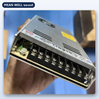 Mean Well LRS-350 มือสอง สวิตชิ่ง พาวเวอร์ซัพพลาย 350W 5V 12V 24V 36V 48V ใช้กับแอมป์ได้ ของแท้ เทสก่อนส่ง