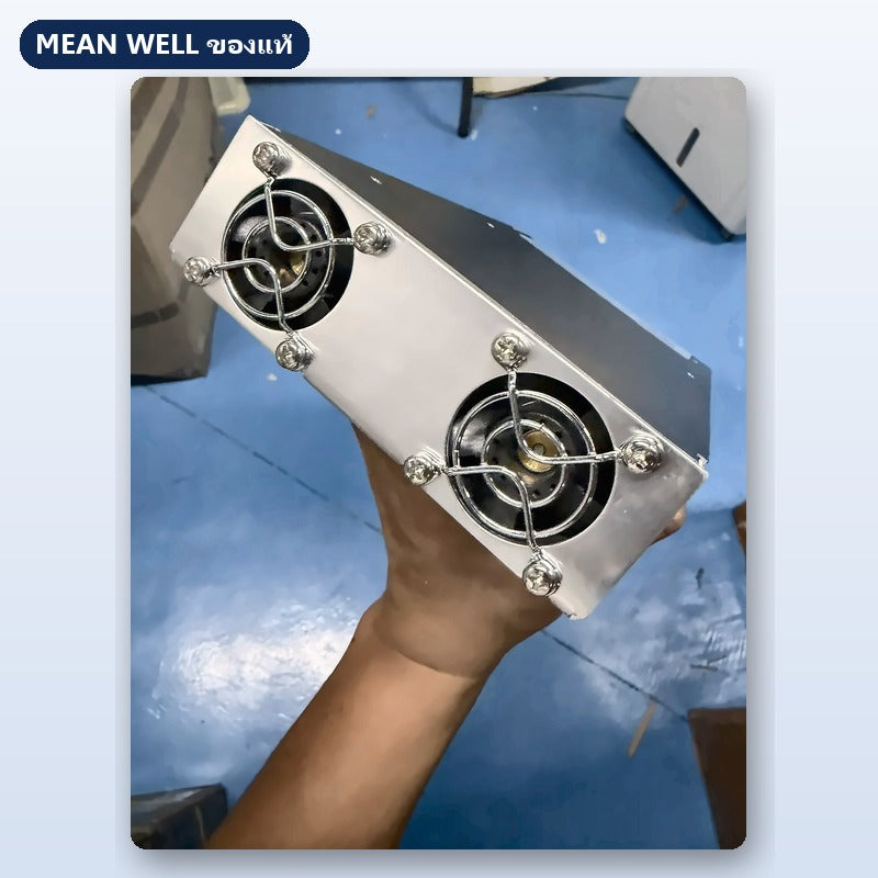 Mean Well RSP-1000 มือสอง สวิตชิ่ง พาวเวอร์ซัพพลาย มี PFC 1000W 15V 24V 48V ชาร์จแบตได้ ใช้กับแอมป์ได้ ของแท้ เทสก่อนส่ง