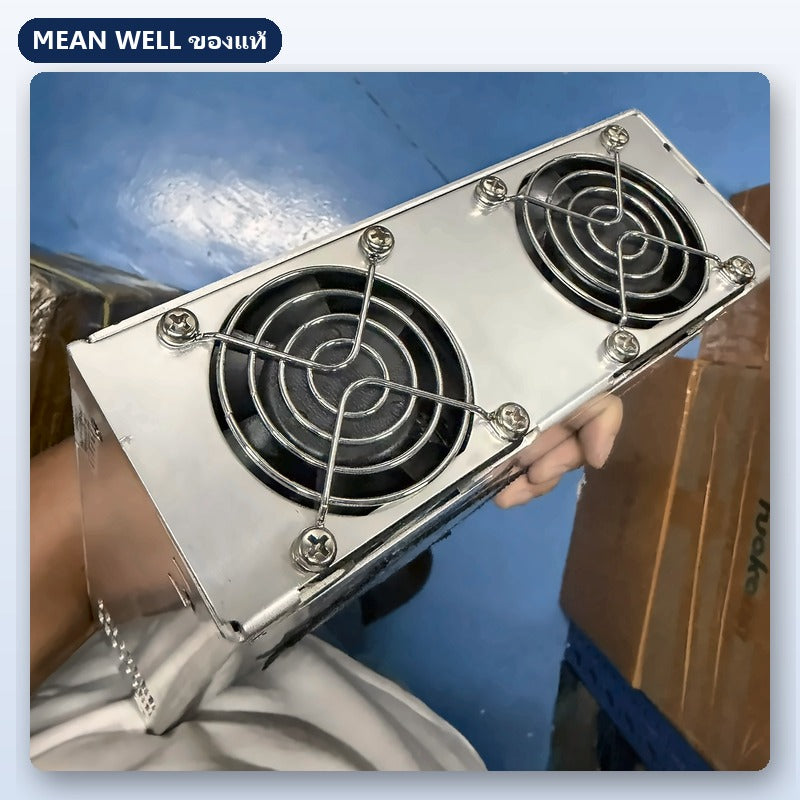 Mean Well RSP-3000-48 มือสอง สวิตชิ่ง พาวเวอร์ซัพพลาย มี PFC 3000W 48V ชาร์จแบตได้ ใช้กับแอมป์ได้ ของแท้ เทสก่อนส่ง