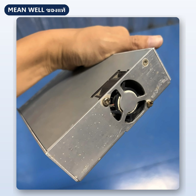 Mean Well RSP-500 มือสอง สวิตชิ่ง พาวเวอร์ซัพพลาย มี PFC 500W 12V 24V 27V 48V ชาร์จแบตได้ ใช้กับแอมป์ได้ ของแท้ เทสก่อนส่ง