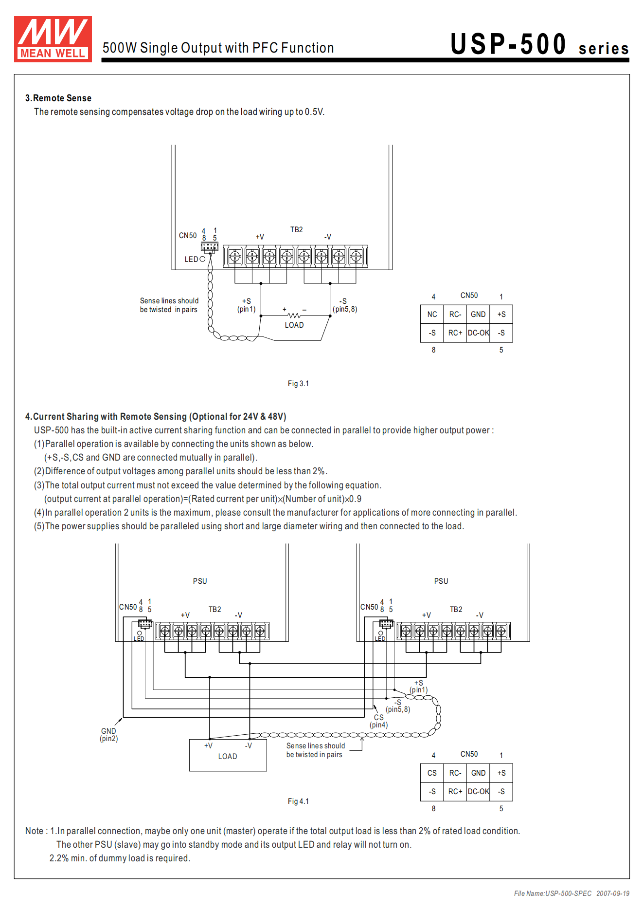 มือสอง รุ่นUSP-500 500W ชาร์จแบ PFC control ระดับสูง LED/CCTV/ป้ายกล่องไฟ/ไฟถนน/Indoor/ลำโพงระดับสูง/อุตสาหกรรม