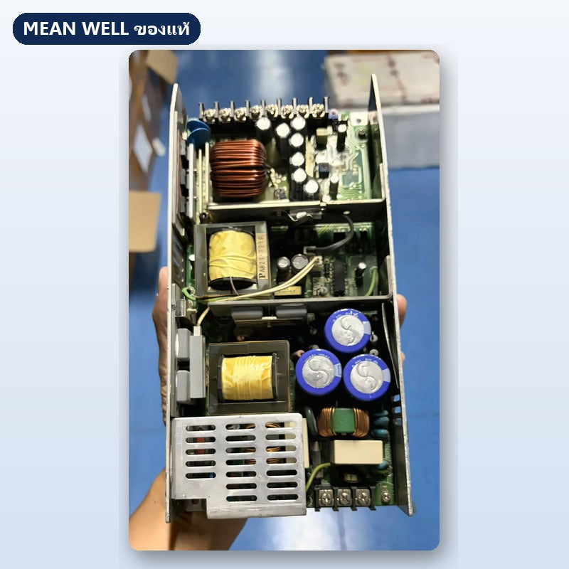 Mean Well USP-500-24 มือสอง สวิตชิ่ง พาวเวอร์ซัพพลาย แบบโครงเปิด มี PFC 500W 24V ใช้กับแอมป์ได้ ของแท้ เทสก่อนส่ง